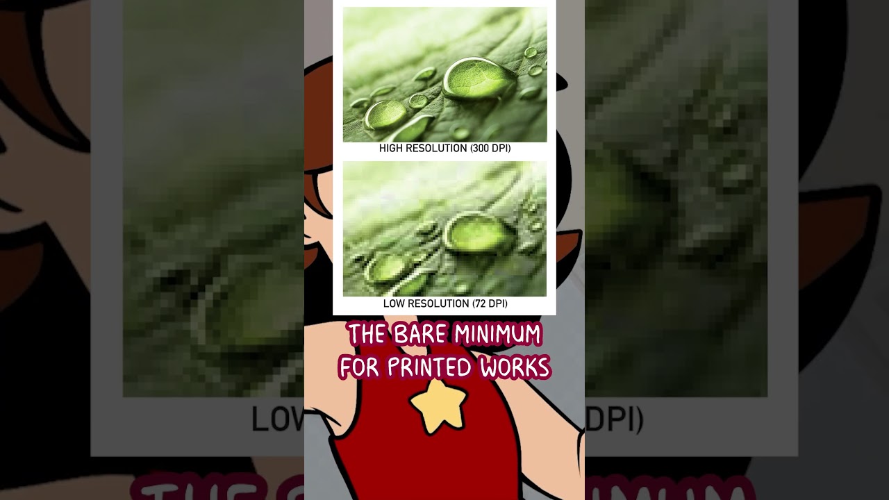 Webcomic Tips: Avoid Low-Res Drawings π¨