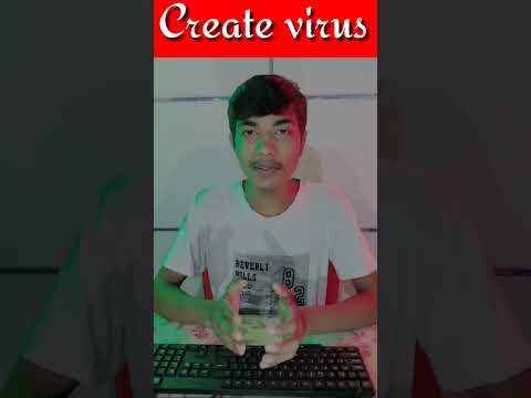 How To create virus using notepad 🔥🔥🔥 #shorts #subscribe #viral