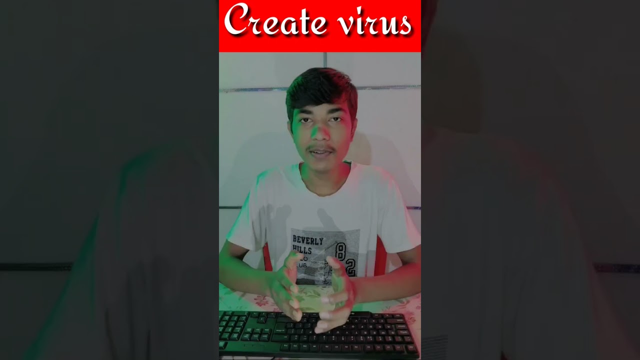How to Create a Simple Virus Using Notepad (Warning: Educational Only) ⚠️