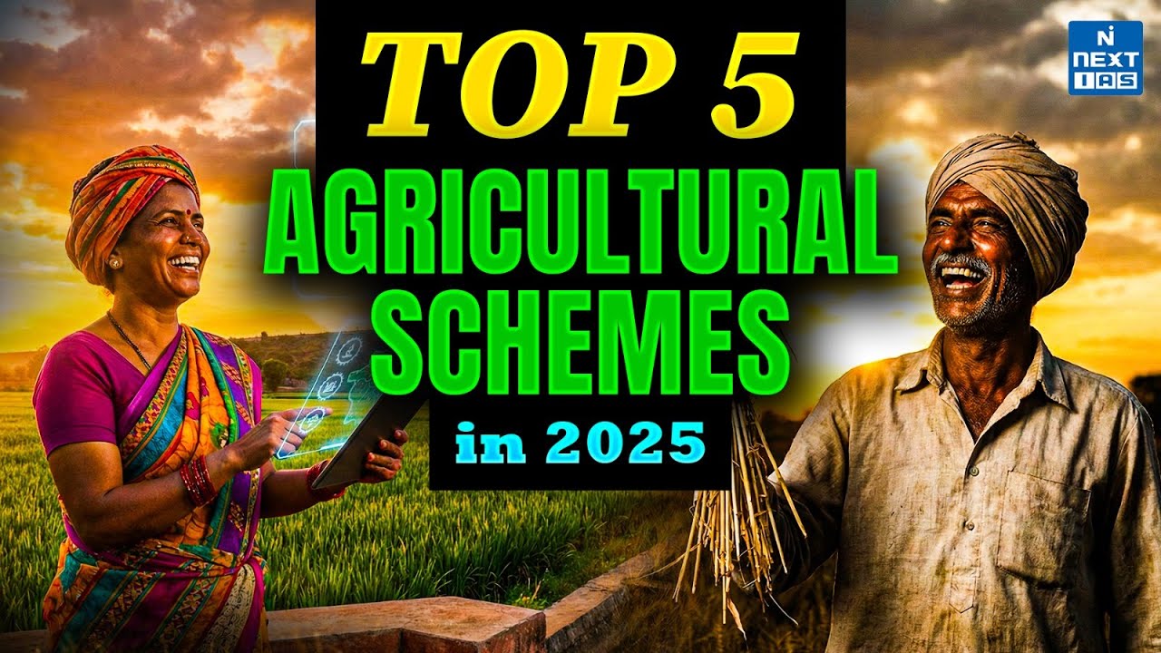 Top 5 Indian Agricultural Schemes 2025 🚜