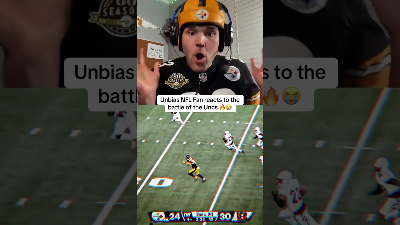 Unbiased NFL Fan Reacts to Wild Steelers vs Bengals Finish π±