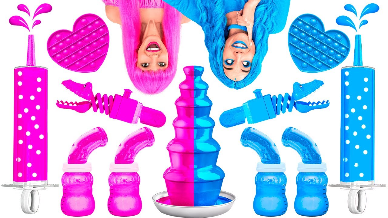 24-Hour Single Color Food Challenge! 🍽️