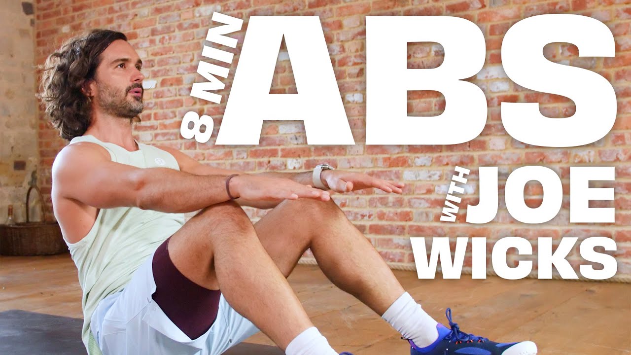 8-Minute Abs Workout with Joe Wicks