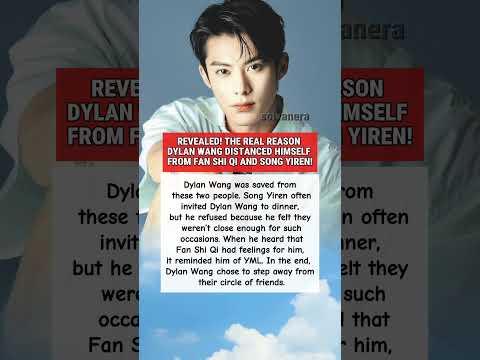 🥺This Is How Dylan Wang Saved Himself! #dylanwang #wanghedi #fanshiqi #songyiren #yumenglong #cdrama