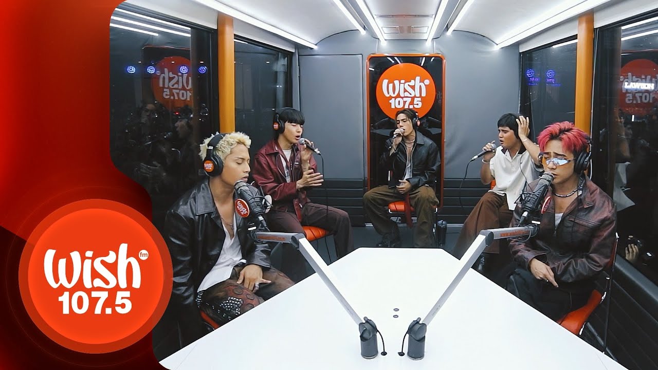 SB19 performs "Time" LIVE on Wish 107.5 Bus