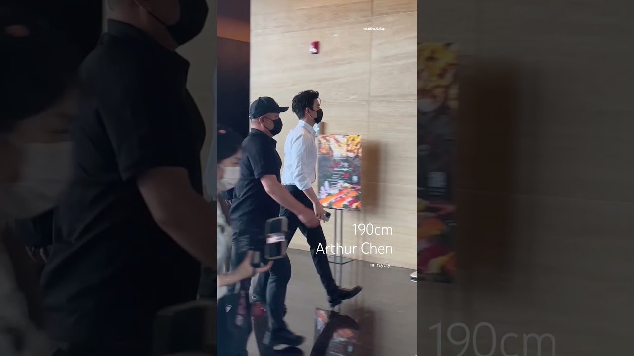 Arthur Chen's Actual Height: 190cm 📏