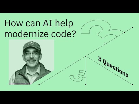 How can AI help modernize code?