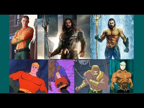 Aquaman – Evolução em séries, filmes e animações / Evolution