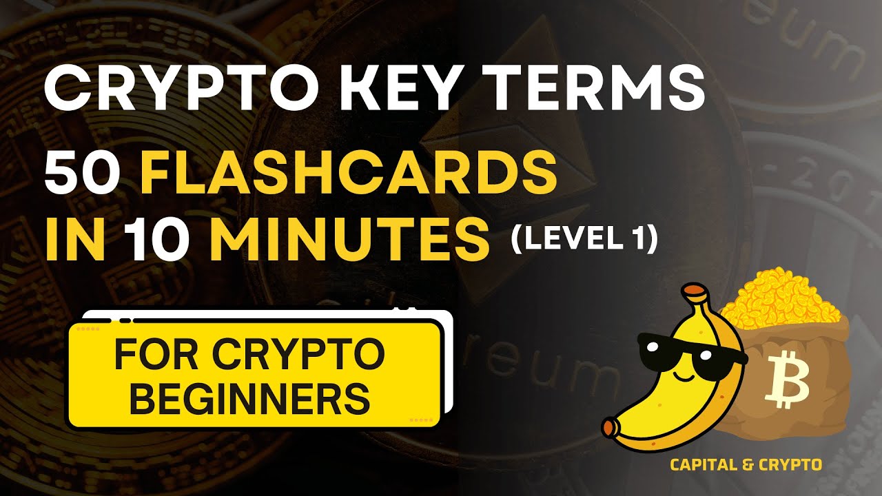 Crypto & Finance Basics: Master 50 Key Terms in Just 10 Minutes 🚀
