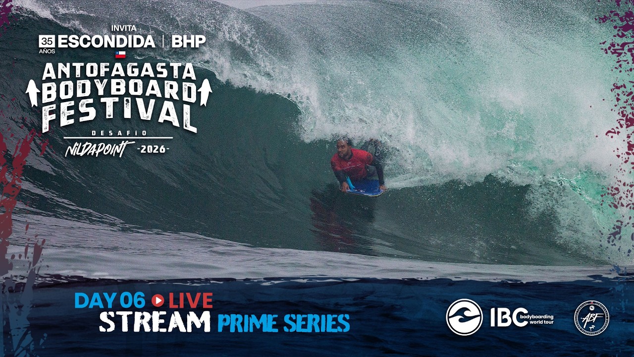 Day 6 of 2026 Antofagasta Bodyboard Festival 🌊