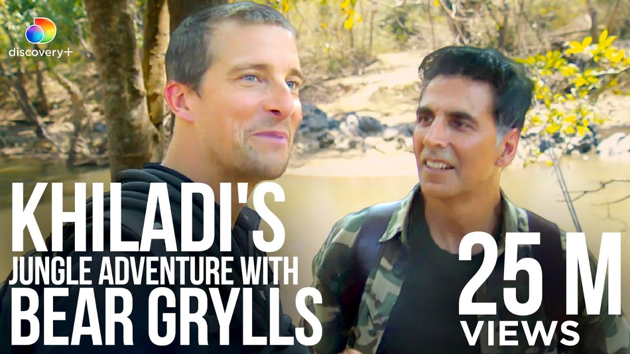 Into The Wild: Bear Grylls & Akshay Kumar's Epic Adventure on Discovery+ 🌿
