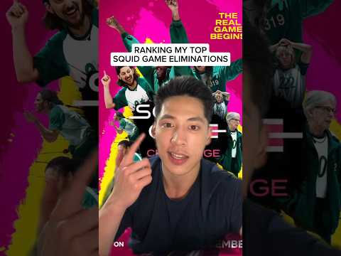 RANKING TOP SQUID GAME ELIMINATIONS #squidgame #squidgamechallenge #squidgamenetflix #shorts