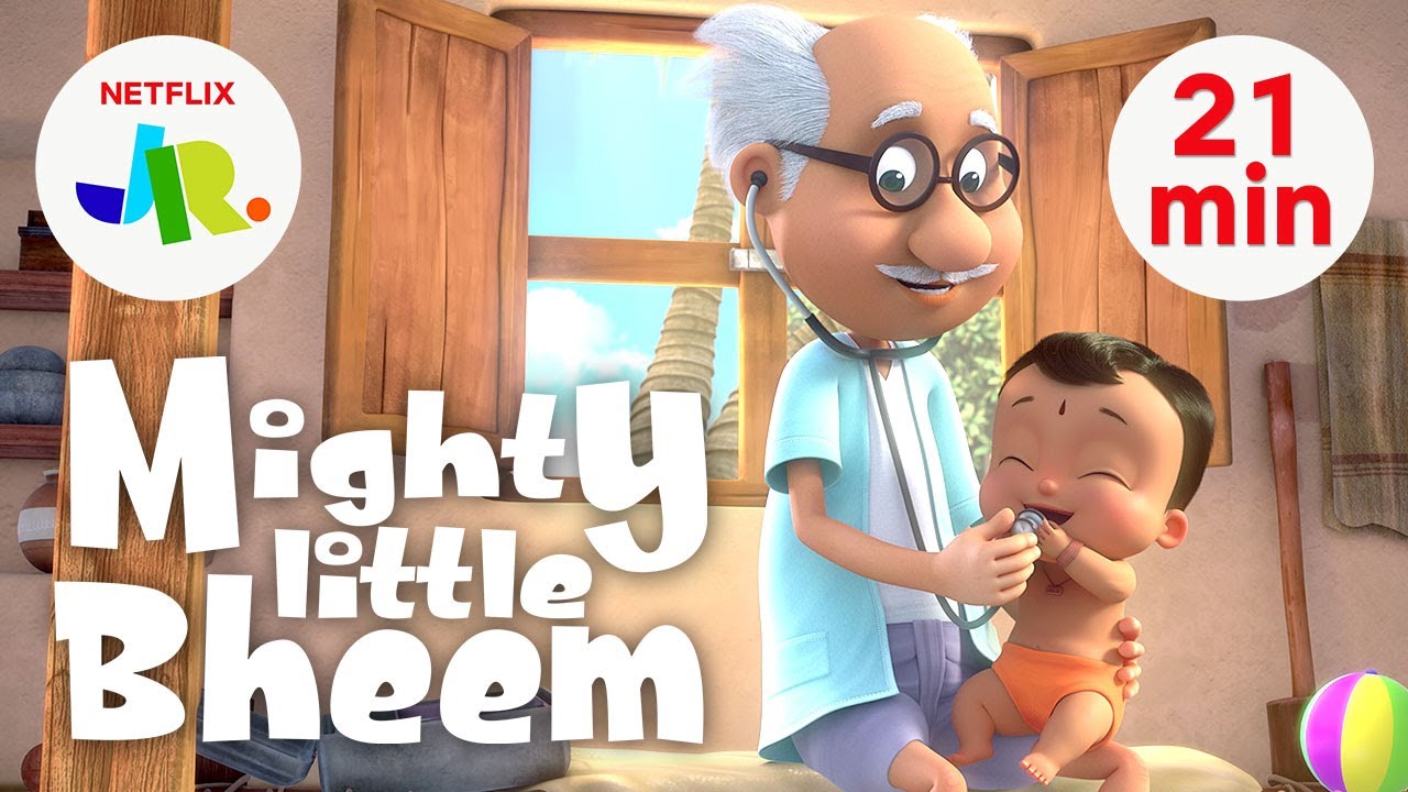 Mighty Little Bheem Season 1 Episodes 13-16 | Fun-filled Cartoon Compilation on Netflix Jr. 🎉