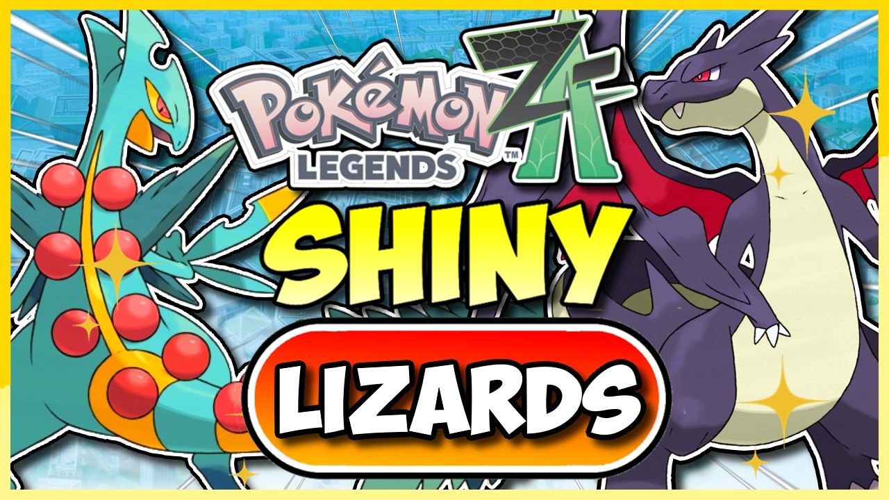 Pokemon Legends ZA: Shiny Lizard Challenge 🦎
