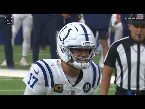 Danny Dimes dials up Alec Pierce on 44-yard launch, sets up TD