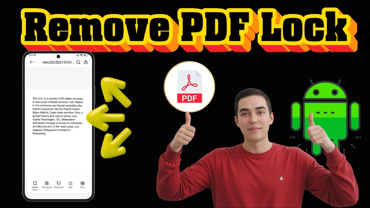 Remove PDF Password on Phone Easily (2025)