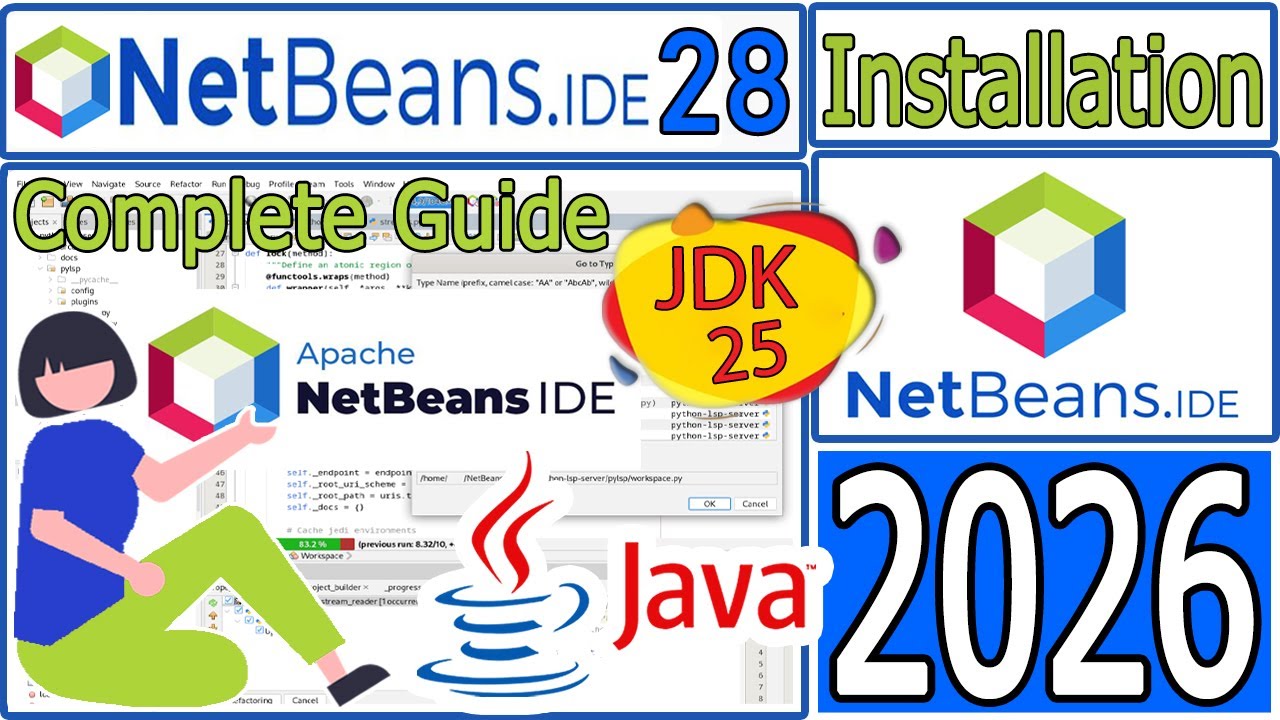 Install NetBeans 28 with JDK 25 on Windows 11 🖥️