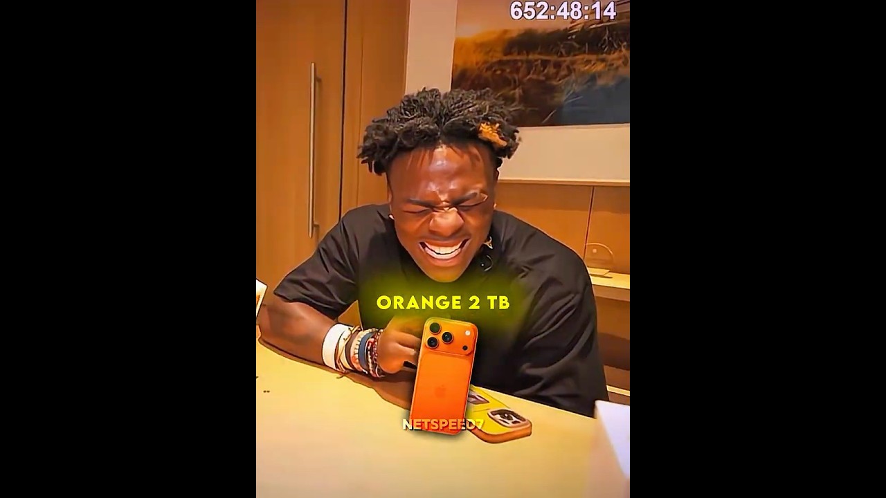 iShowSpeed Gets the New iPhone 17 Pro Max 2TB! 📱