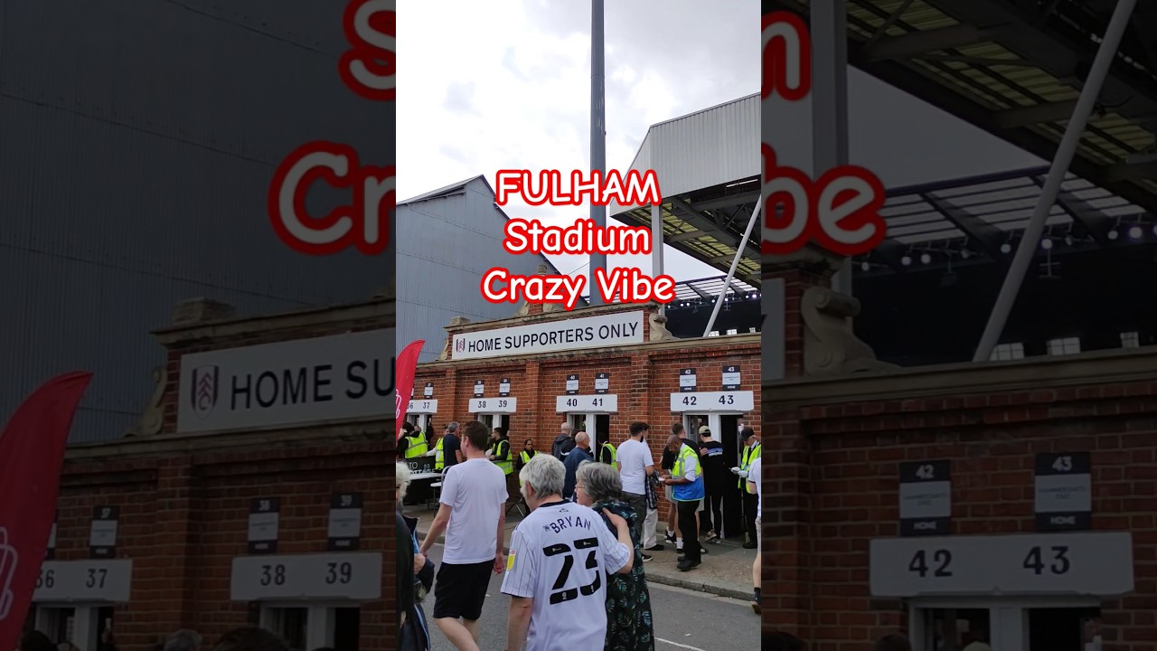 Fulham vs Arsenal at Craven Cottage 🏟️