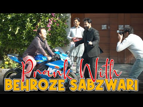 | PRANK WITH BEHROZ SABZWARI | ( TV ACTOR)  By Nadir Ali & Team in | P4 Pakao | 2022