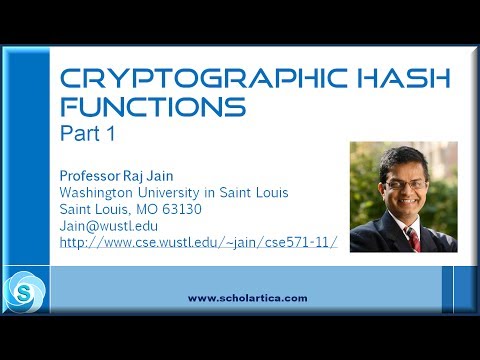 Cryptographic Hash Functions: Part 1