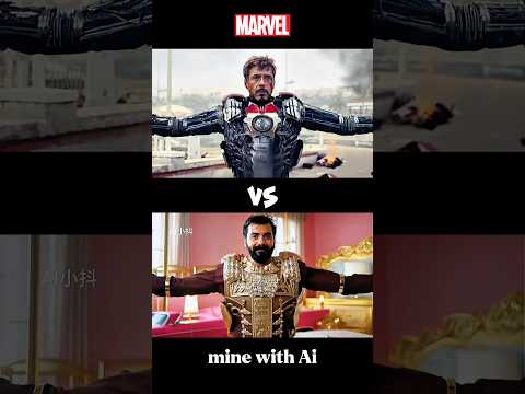 Iron-Man Suit up Scene Marvel vs Ai #ironman #marvel #tonystark  #ironmansuit #aishorts