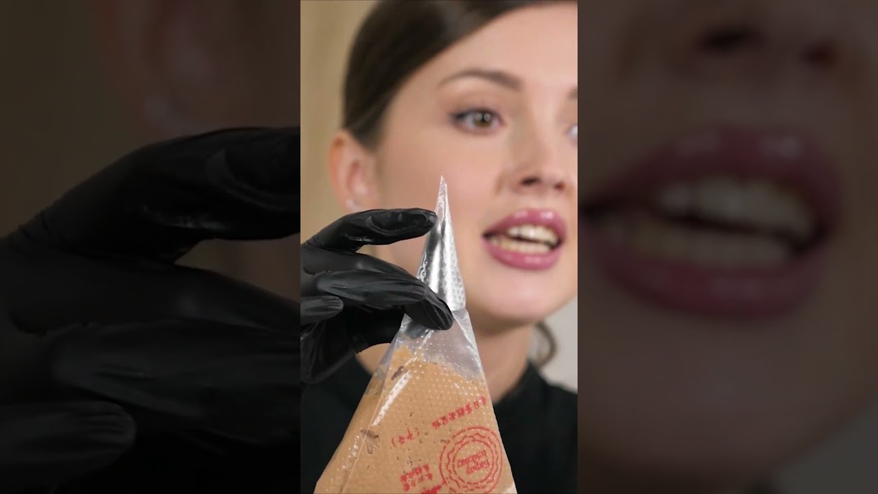 Как правильно поместить крем в кондитерский мешок 🧁