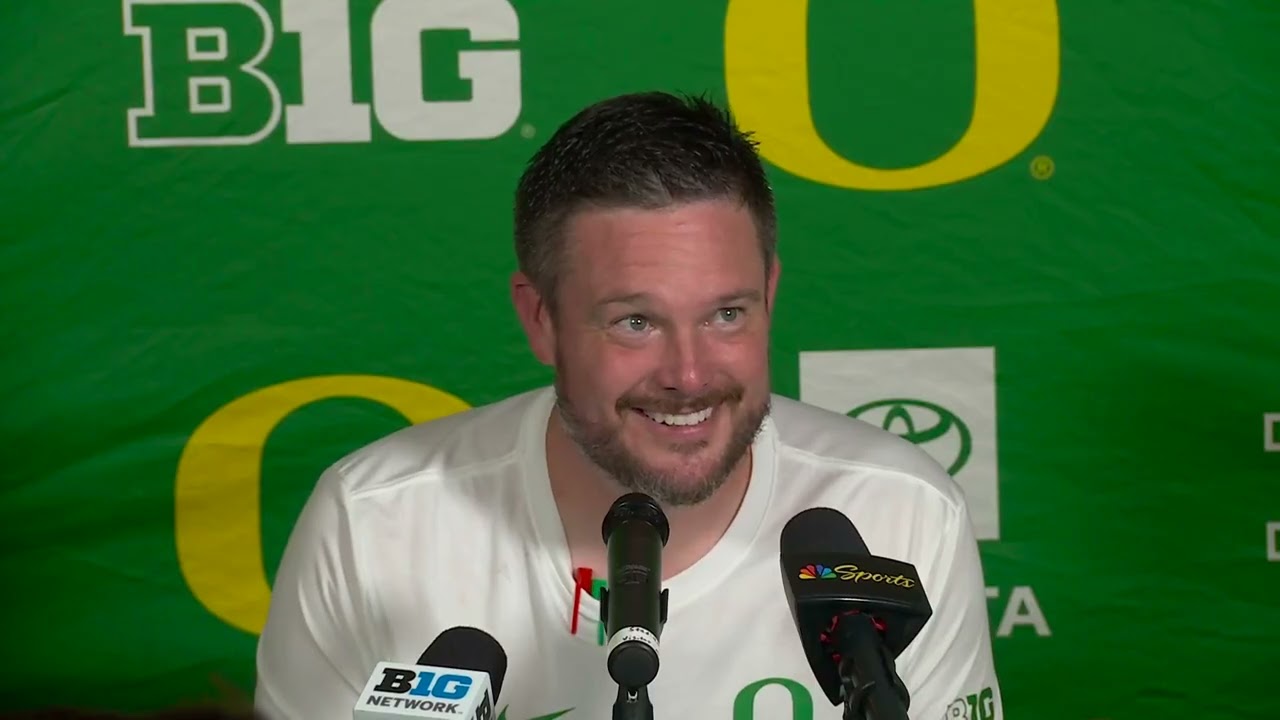 Dan Lanning Reacts to Oregon's Thrilling 30-24 Victory Over Penn State 🦆