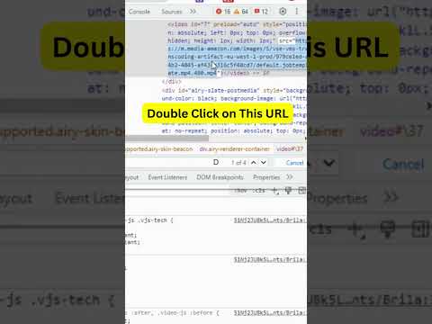 How to download embedded videos from any website #download #videos #chrome