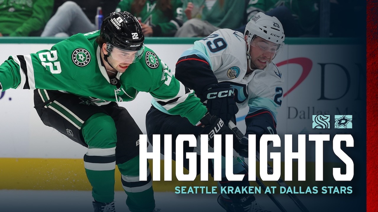 Seattle Kraken vs Dallas Stars | 2/25 Highlights 🏒