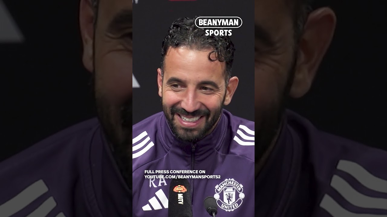 Ruben Amorim Reacts to Manchester United's Win Over Chelsea 😂