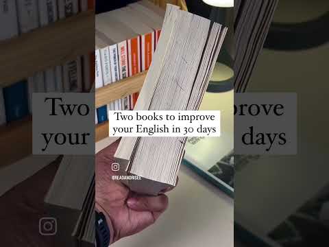 Two books to improve your English in 30 days