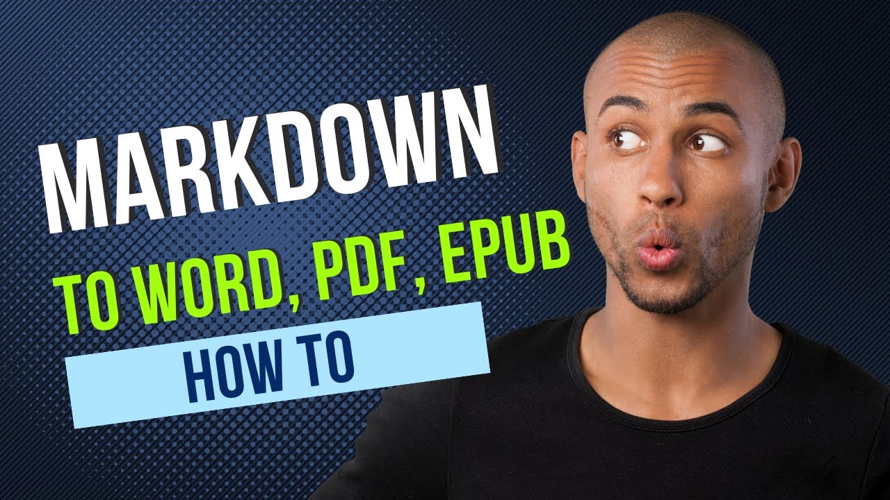 Convert Markdown to Word, PDF & ePUB Easily