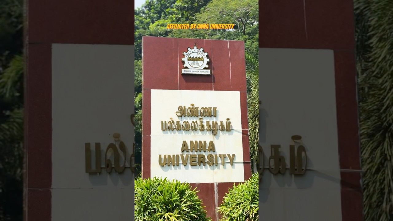 Visit Anna University, CEG College of Engineering π