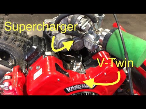 Supercharged V-Twin Off-Road Trike 🏍️