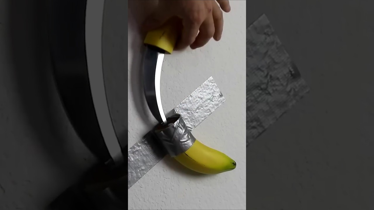 How to Make a Banana-Shaped Knife 🥝 | Fun DIY Craft Tutorial