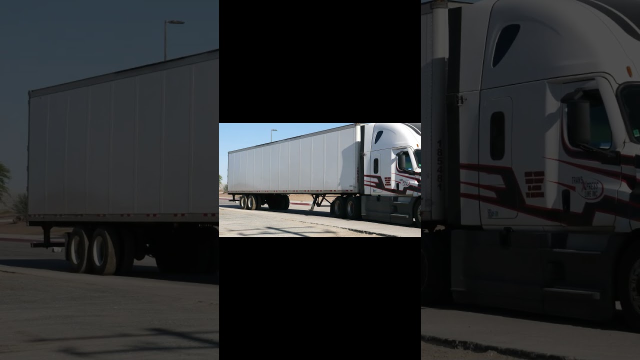 🚚 Truck Short #2449: Inside a Day in the Life of a Semitrailer Driver in Barstow