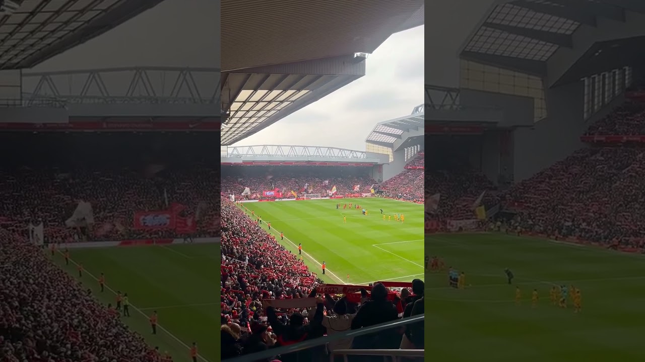 Anfield's Electric Spirit with YNWA 🎶