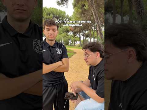 Te haces un test de inteligencia