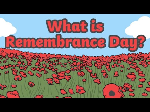 What Is Remembrance Day? | Learning About Why We Wear Poppies for Kids