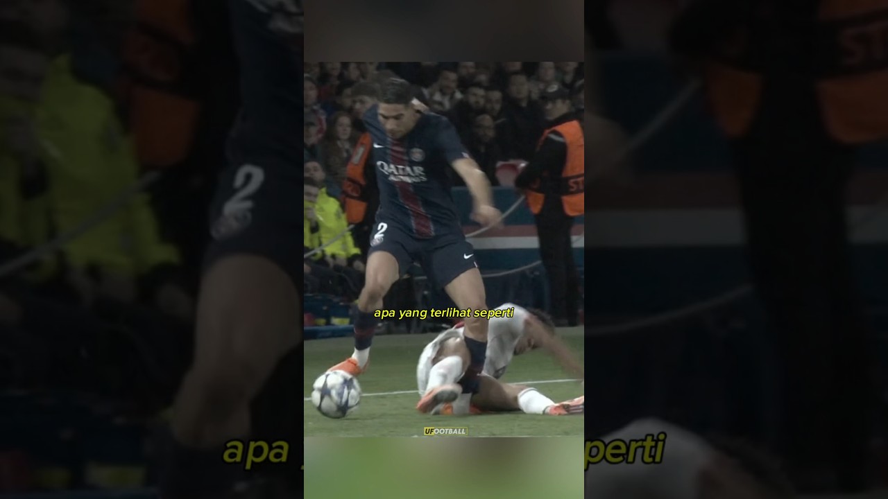 Momen Tak Terduga: Tekel Díaz yang Menghancurkan Hari Spesial Hakimi 💔