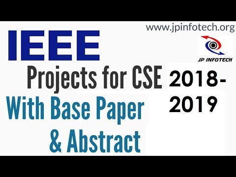 IEEE Computer Science Projects with Abstracts and Base Papers