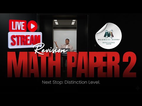 Maths Paper 2 Live Revision Class | Matric Final Exam