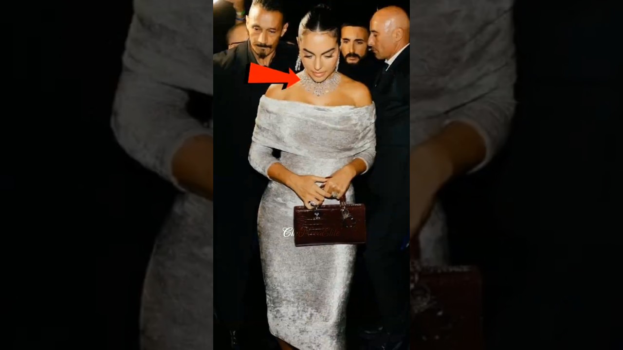 💎 Georgina Rodriguez's Necklace Price #georginarodriguez #shorts