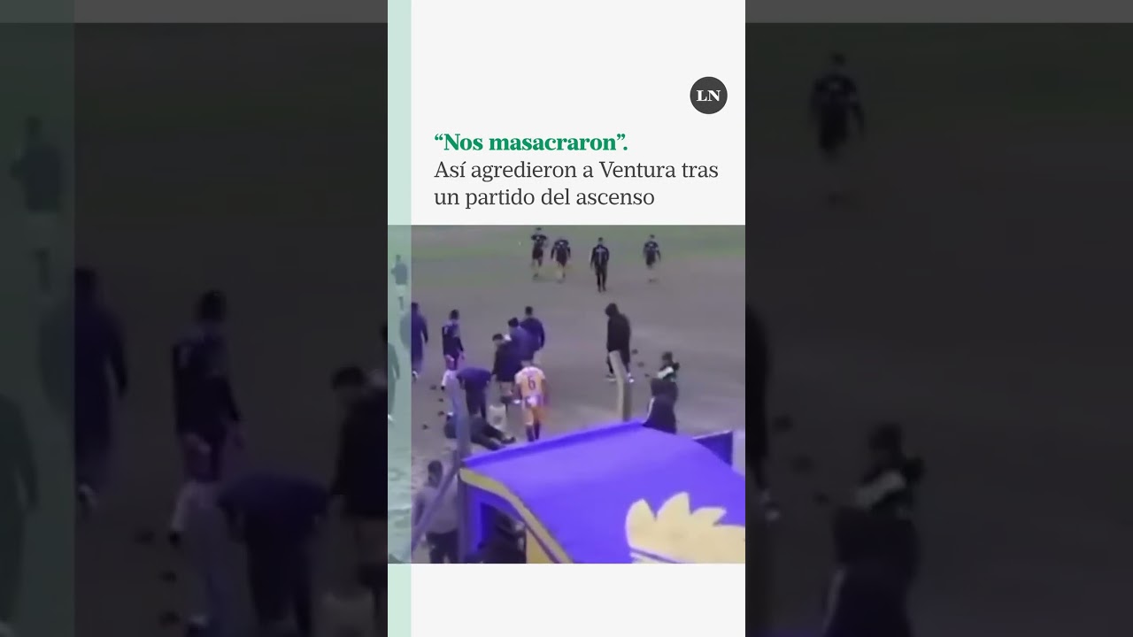 Ataque a Luis Ventura en partido de ascenso ⚽