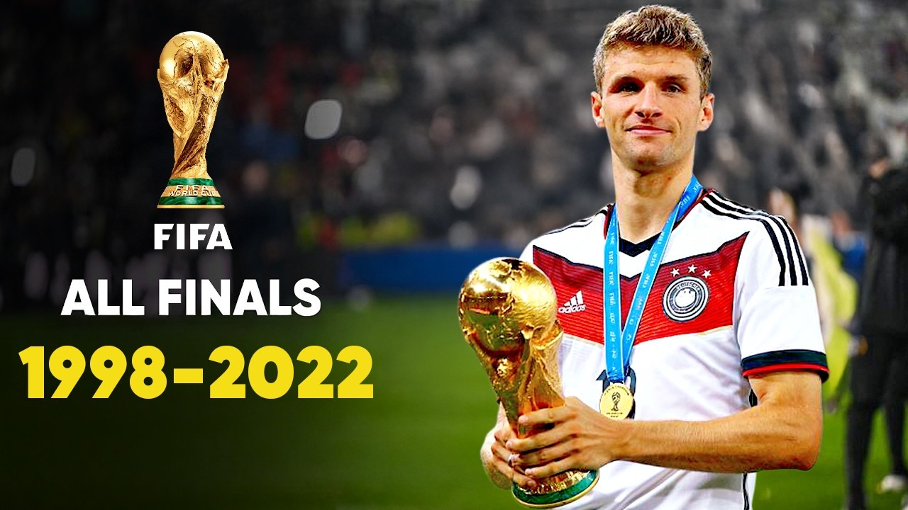 All World Cup Finals from 1998