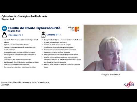 Françoise Bruneteaux: Cybersécurité : stratégie et feuille de route - Région sud