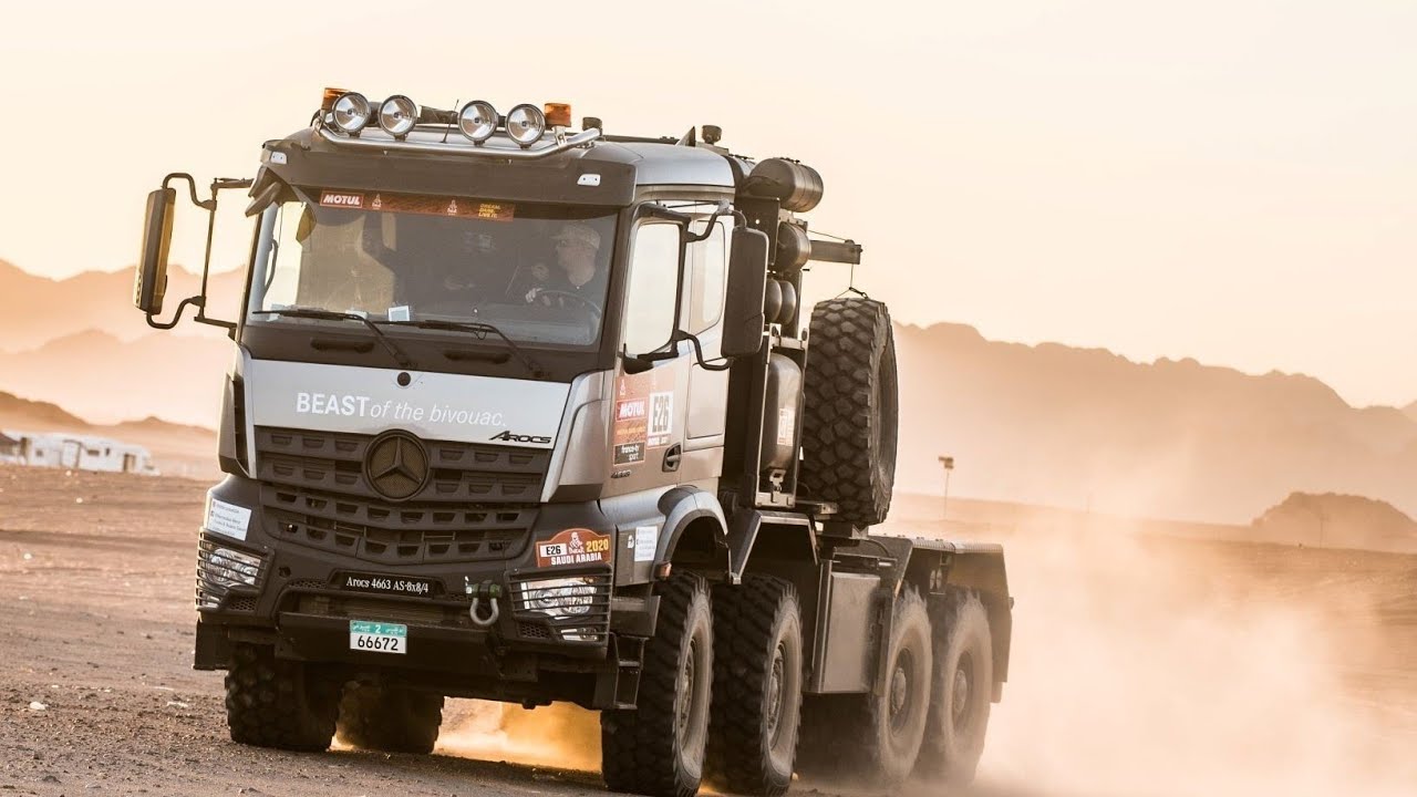 Beast of the Bivouac: Arocs 8x8 at Dakar 2020 🚚