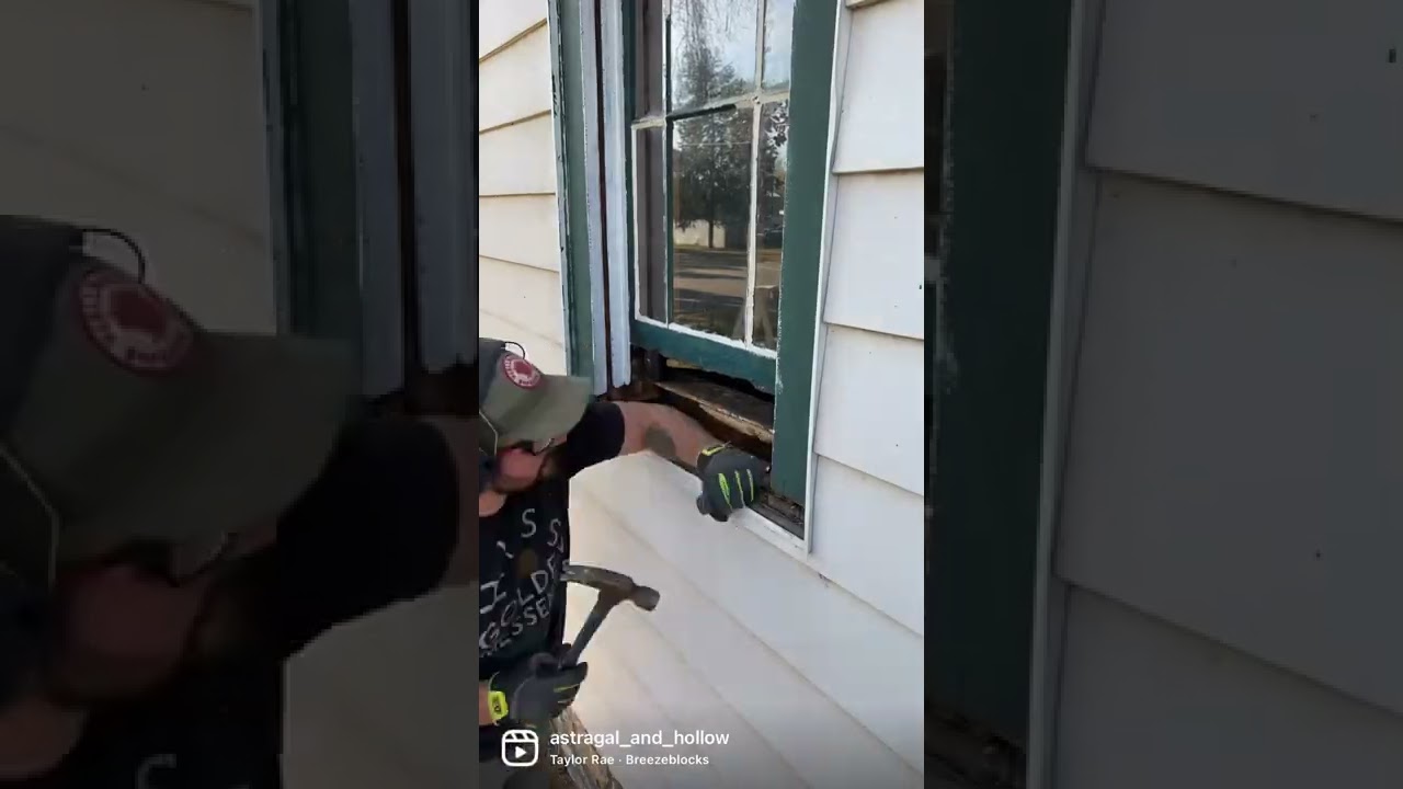 Restoring a 160-Year-Old Window Sill 🪟