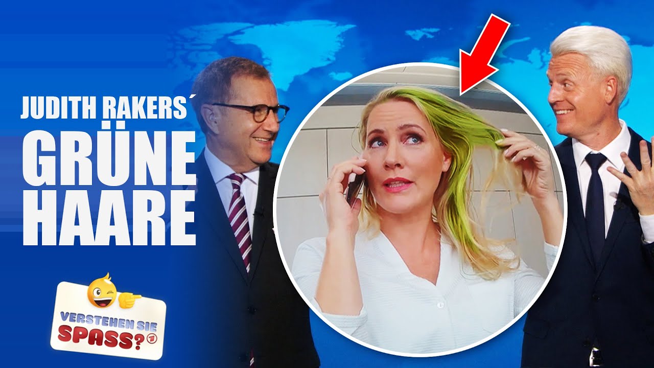Grüne Haare bei Judith Rakers? Überraschende Wendung bei der Tagesschau! 🌿